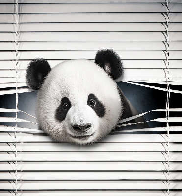Roleta wewnętrzna na okno w wzorze Panda