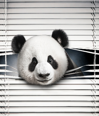 Roleta wewnętrzna na okno w wzorze Panda