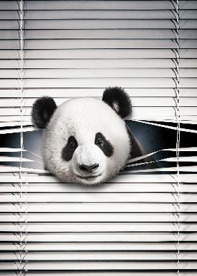 Roleta wewnętrzna na okno w wzorze Panda