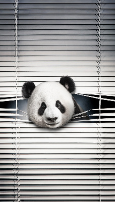 Roleta wewnętrzna na okno w wzorze Panda