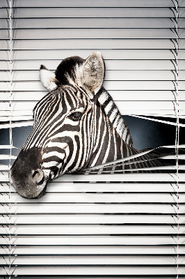Roleta okienna wewnętrzna w wersji Zebra
