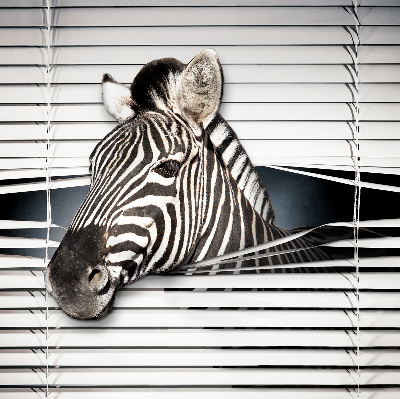 Roleta okienna wewnętrzna w wersji Zebra