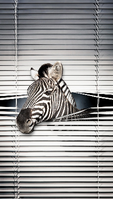 Roleta okienna wewnętrzna w wersji Zebra