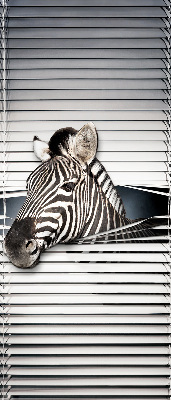 Roleta okienna wewnętrzna w wersji Zebra