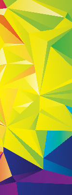 Roleta wewnętrzna na okno zaciemniająca Wzór kolorowych origami