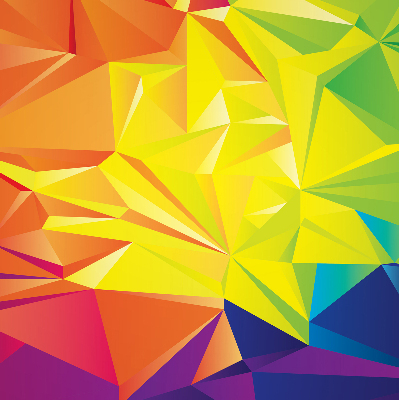 Roleta wewnętrzna na okno zaciemniająca Wzór kolorowych origami