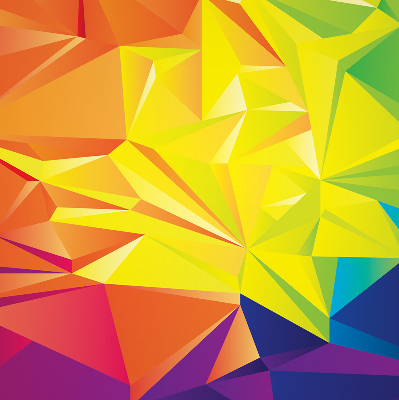 Roleta wewnętrzna na okno zaciemniająca Wzór kolorowych origami
