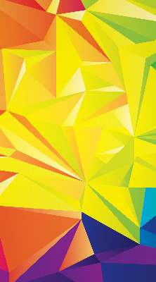 Roleta wewnętrzna na okno zaciemniająca Wzór kolorowych origami
