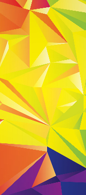 Roleta wewnętrzna na okno zaciemniająca Wzór kolorowych origami