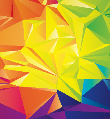Roleta wewnętrzna na okno zaciemniająca Wzór kolorowych origami