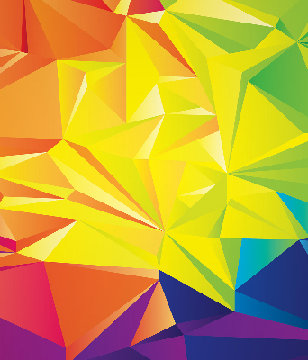 Roleta wewnętrzna na okno zaciemniająca Wzór kolorowych origami