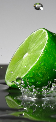 Roleta na drzwi balkonowe zaciemniająca Limonki w wodzie