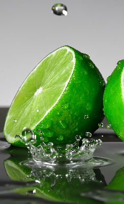 Roleta na drzwi balkonowe zaciemniająca Limonki w wodzie