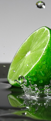Roleta na drzwi balkonowe zaciemniająca Limonki w wodzie