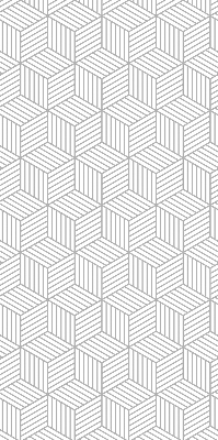 Roleta materiałowa zaciemniająca Kostki 3d