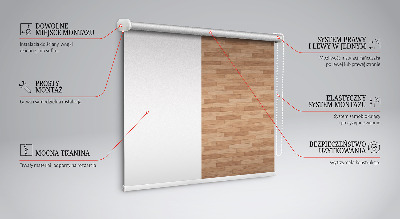 Roleta wewnętrzna na okno zaciemniająca Panele
