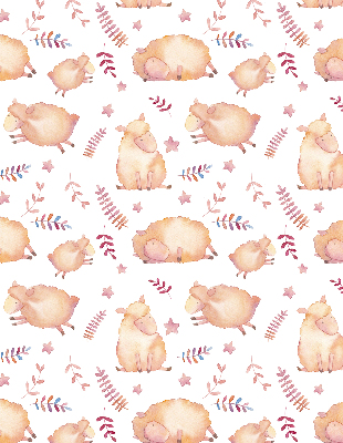 Roleta okienna wewnętrzna zaciemniająca Owce wśród gwiazd