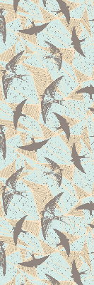 Roleta materiałowa zaciemniająca Jaskółki