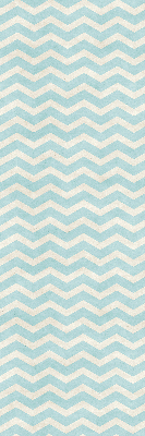 Roleta na drzwi balkonowe zaciemniająca Niebieskie zygzaki