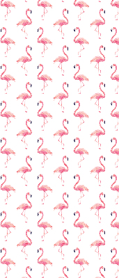 Roleta wewnętrzna na okno zaciemniająca Flamingi