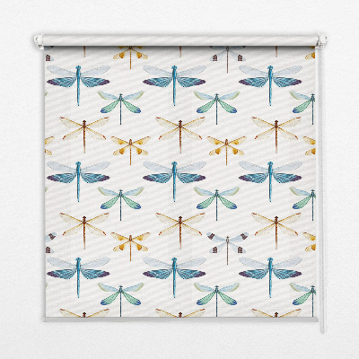 Roleta wewnętrzna na okno zaciemniająca Ważki