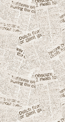 Roleta na drzwi balkonowe zaciemniająca Gazety