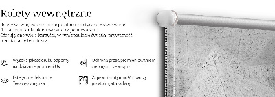 Roleta materiałowa zaciemniająca Kamienna ściana 3d