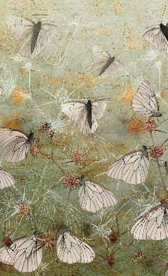 Roleta materiałowa zaciemniająca Motyle na łące
