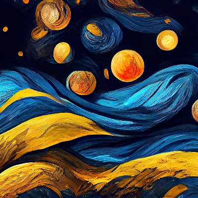Roleta materiałowa zaciemniająca z motywem planet