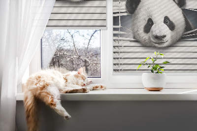 Roleta wewnętrzna na okno zaciemniająca w wariancie Panda