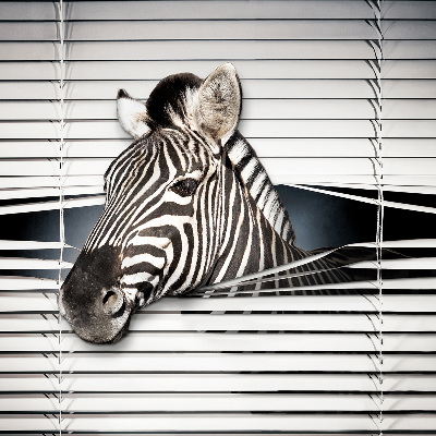 Roleta okienna wewnętrzna zaciemniająca zebra