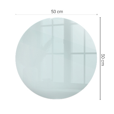 Blat do stołu okrągły transparentny