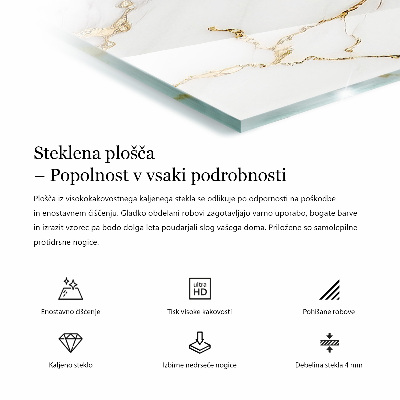 Dekoracyjny blat do stołu z nadrukiem Drewno w harmonii z żywicą