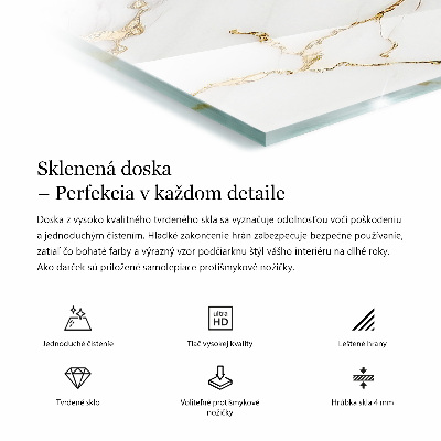 Blat do stołu prostokątny Motyw tekstury kamienia
