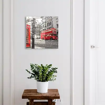Kasetka na klucze Londyn kontrast