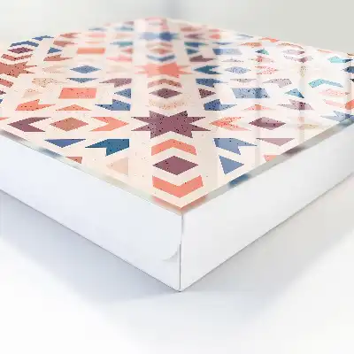 Sejf na klucze Geometryczny wzór