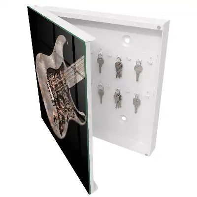 Szafka na klucze Mechaniczna gitara