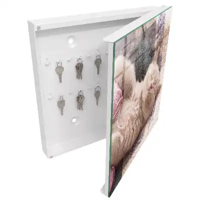 Szafka na klucze Kotek śpiący