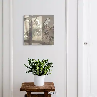 Kasetka na klucze Ptaki na skale
