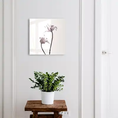 Kasetka na klucze Minimalistyczne kwiaty
