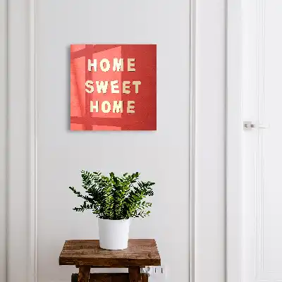 Szafka na klucze Napis HOME SWEET HOME