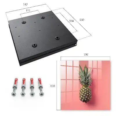 Kasetka na klucze Egzotyczny ananas