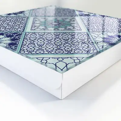 Sejf na klucze Geometryczny wzór