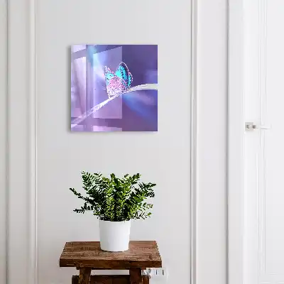 Kasetka na klucze Kolorowy motyl