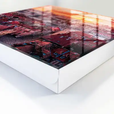Kasetka na klucze Zachód słońca