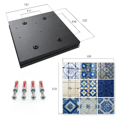Kasetka na klucze Azulejos płytki