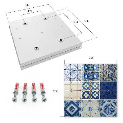 Kasetka na klucze Azulejos płytki