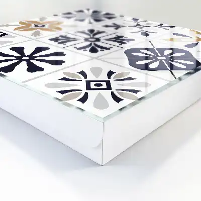 Sejf na klucze Wzory geometryczne