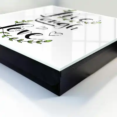 Szafka na klucze Pozytywna typografia