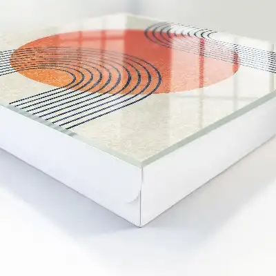Szafka na klucze Geometryczne linie